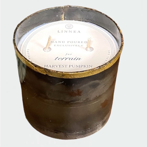 Anthropologie Linnea for Terrain Harvest Pumpkin Candle NEW